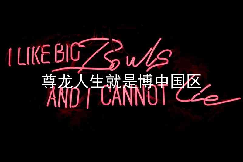 尊龙人生就是博中国区